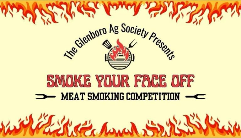 The Glenboro Ag Society presents Smoke Your Face Off - Meat Smoking Competition.